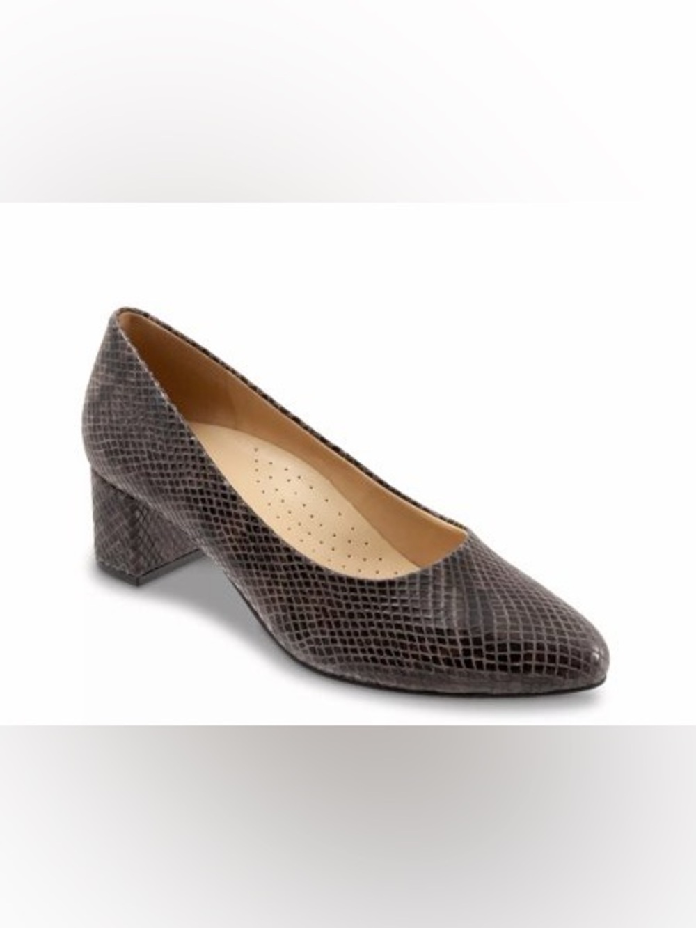 New in box Trotters Kari Pump in Dark Gray